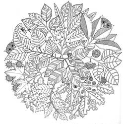 Coloring page: Fall season (Nature) #164154 - Free Printable Coloring Pages