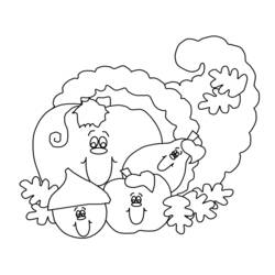 Coloring page: Fall season (Nature) #164155 - Free Printable Coloring Pages