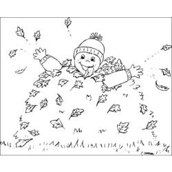 Coloring page: Fall season (Nature) #164191 - Free Printable Coloring Pages