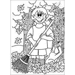 Coloring page: Fall season (Nature) #164193 - Free Printable Coloring Pages