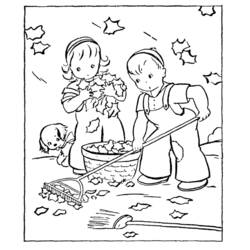 Coloring page: Fall season (Nature) #164217 - Free Printable Coloring Pages