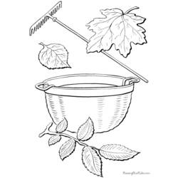 Coloring page: Fall season (Nature) #164220 - Free Printable Coloring Pages