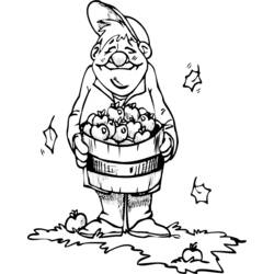 Coloring page: Fall season (Nature) #164239 - Free Printable Coloring Pages