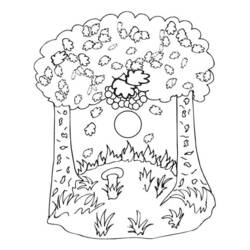 Coloring page: Fall season (Nature) #164306 - Free Printable Coloring Pages