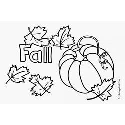 Coloring page: Fall season (Nature) #164311 - Printable coloring pages