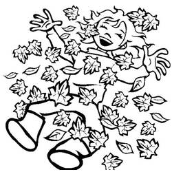 Coloring page: Fall season (Nature) #164315 - Free Printable Coloring Pages