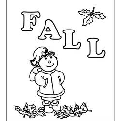 Coloring page: Fall season (Nature) #164327 - Free Printable Coloring Pages