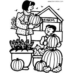 Coloring page: Fall season (Nature) #164336 - Free Printable Coloring Pages