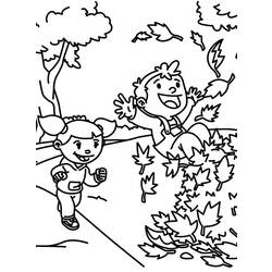 Coloring page: Fall season (Nature) #164341 - Free Printable Coloring Pages