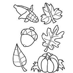 Coloring page: Fall season (Nature) #164372 - Printable coloring pages
