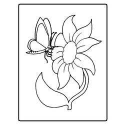 Coloring page: Flowers (Nature) #154968 - Printable coloring pages