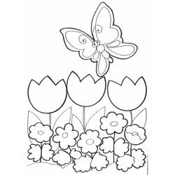 Coloring page: Flowers (Nature) #154980 - Free Printable Coloring Pages