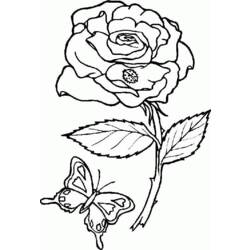 Coloring page: Flowers (Nature) #154996 - Free Printable Coloring Pages