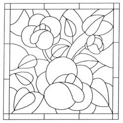 Coloring page: Flowers (Nature) #155011 - Free Printable Coloring Pages
