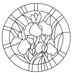 Coloring page: Flowers (Nature) #155044 - Free Printable Coloring Pages