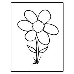 Coloring page: Flowers (Nature) #155047 - Free Printable Coloring Pages