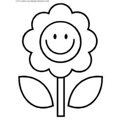 Coloring page: Flowers (Nature) #155051 - Free Printable Coloring Pages