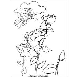 Coloring page: Flowers (Nature) #155070 - Free Printable Coloring Pages