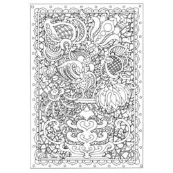 Coloring page: Flowers (Nature) #155092 - Free Printable Coloring Pages