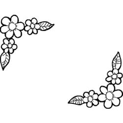 Coloring page: Flowers (Nature) #155111 - Printable coloring pages
