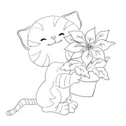 Coloring page: Flowers (Nature) #155118 - Free Printable Coloring Pages