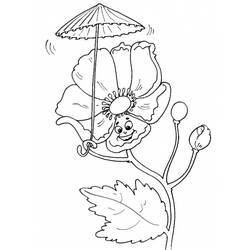 Coloring page: Flowers (Nature) #155137 - Free Printable Coloring Pages