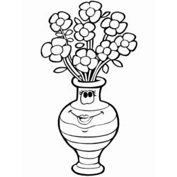 Coloring page: Flowers (Nature) #155146 - Free Printable Coloring Pages