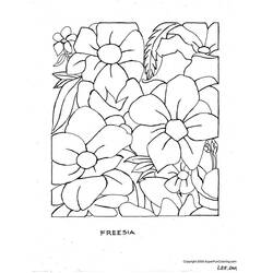 Coloring page: Flowers (Nature) #155148 - Free Printable Coloring Pages