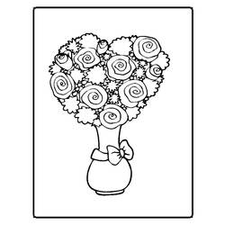 Coloring page: Flowers (Nature) #155150 - Free Printable Coloring Pages