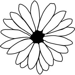 Coloring page: Flowers (Nature) #155169 - Free Printable Coloring Pages