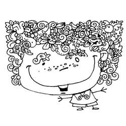 Coloring page: Flowers (Nature) #155174 - Free Printable Coloring Pages