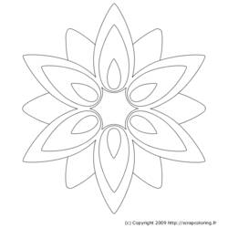 Coloring page: Flowers (Nature) #155176 - Free Printable Coloring Pages