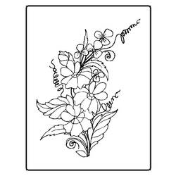 Coloring page: Flowers (Nature) #155183 - Free Printable Coloring Pages