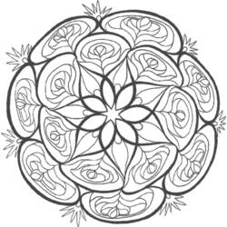 Coloring page: Flowers (Nature) #155189 - Free Printable Coloring Pages