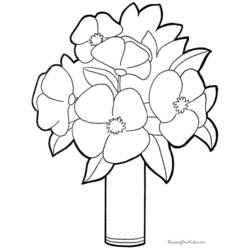 Coloring page: Flowers (Nature) #155201 - Free Printable Coloring Pages