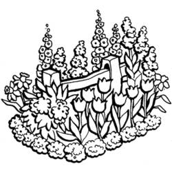 Coloring page: Flowers (Nature) #155214 - Free Printable Coloring Pages