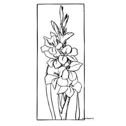 Coloring page: Flowers (Nature) #155237 - Free Printable Coloring Pages