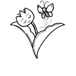 Coloring page: Flowers (Nature) #155239 - Free Printable Coloring Pages