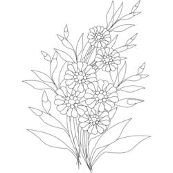 Coloring page: Flowers (Nature) #155244 - Free Printable Coloring Pages