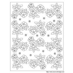Coloring page: Flowers (Nature) #155266 - Free Printable Coloring Pages