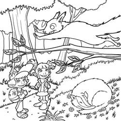 Coloring page: Forest (Nature) #157008 - Free Printable Coloring Pages