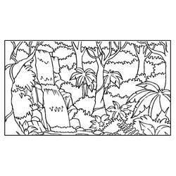 Coloring page: Forest (Nature) #157014 - Free Printable Coloring Pages