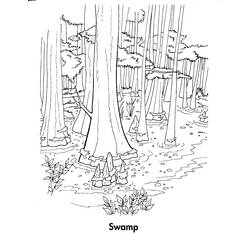 Coloring page: Forest (Nature) #157057 - Free Printable Coloring Pages