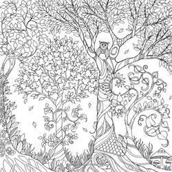 Coloring page: Forest (Nature) #157073 - Free Printable Coloring Pages