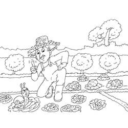 Coloring page: Garden (Nature) #166325 - Printable coloring pages