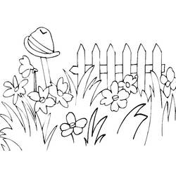 Coloring page: Garden (Nature) #166328 - Printable coloring pages