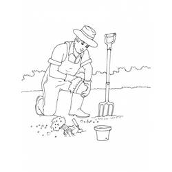 Coloring page: Garden (Nature) #166366 - Printable coloring pages