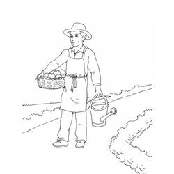 Coloring page: Garden (Nature) #166408 - Free Printable Coloring Pages