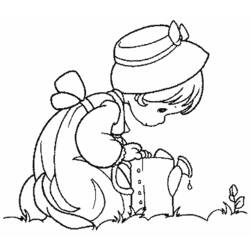 Coloring page: Garden (Nature) #166437 - Free Printable Coloring Pages