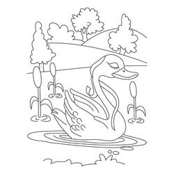 Coloring page: Lake (Nature) #166076 - Printable coloring pages